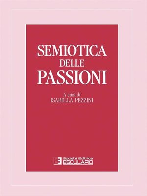 cover image of Semiotica delle passioni